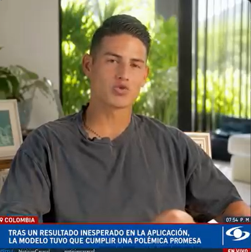 Moisés Caicedo deepfake scam ad